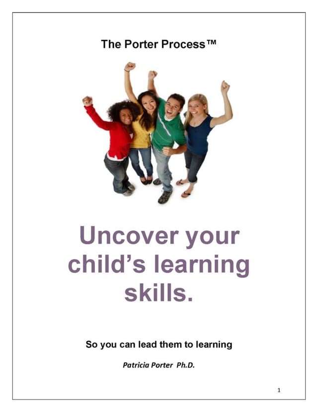 Uncover Your Child's Learning Skills