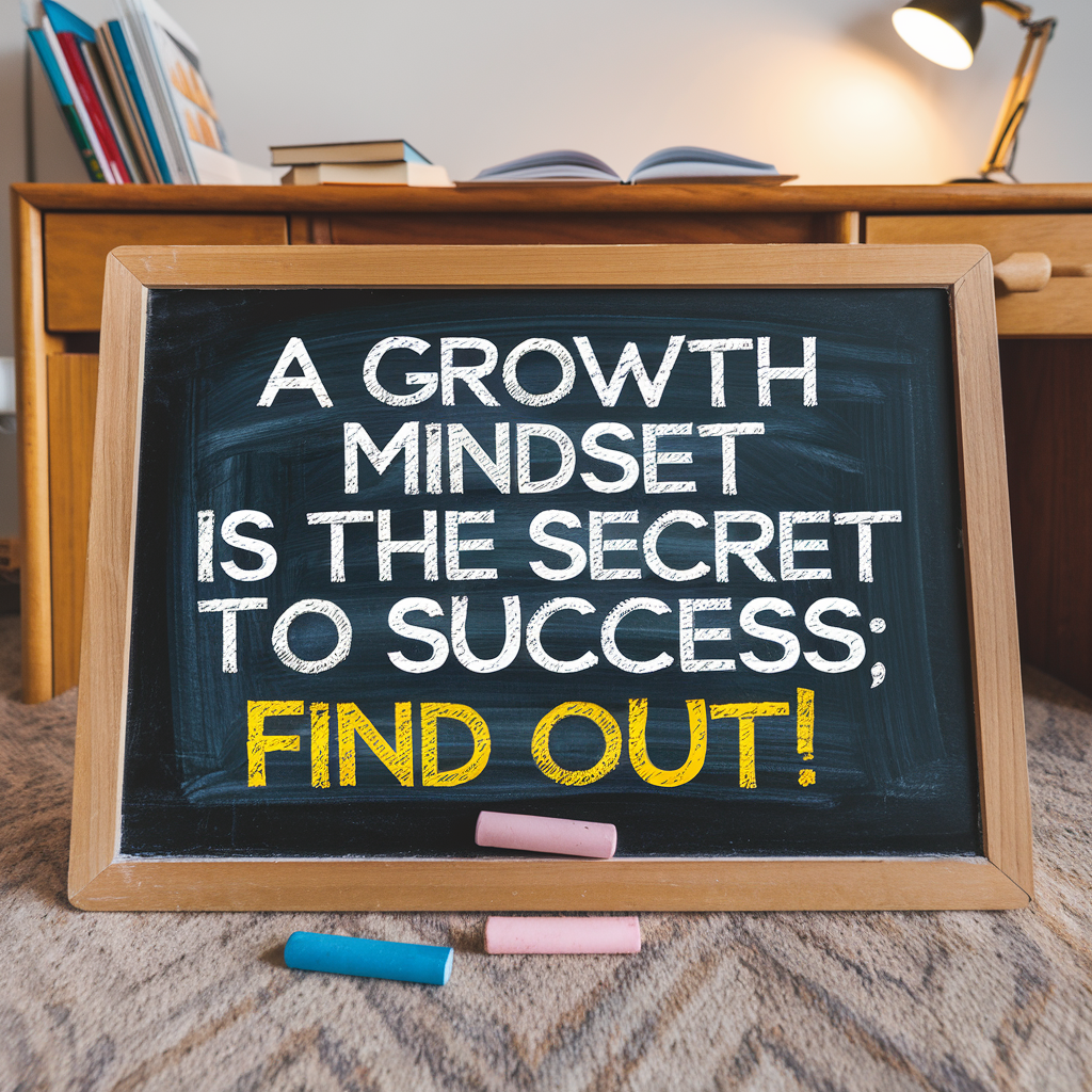 A Growth Mindset is the Secret to Success; Find Out!