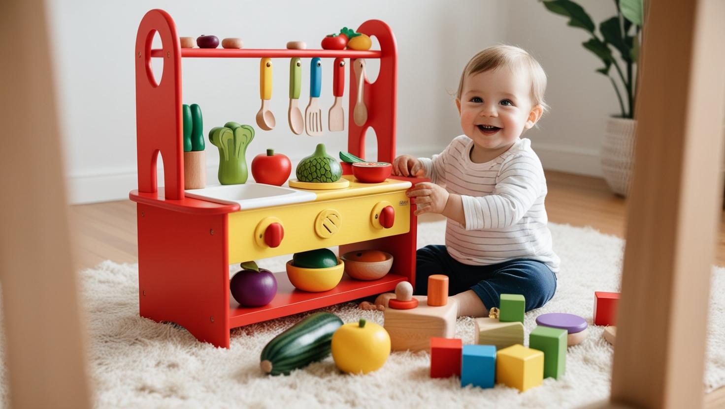 A Pretend Play Set Prepares a Toddler's Mind